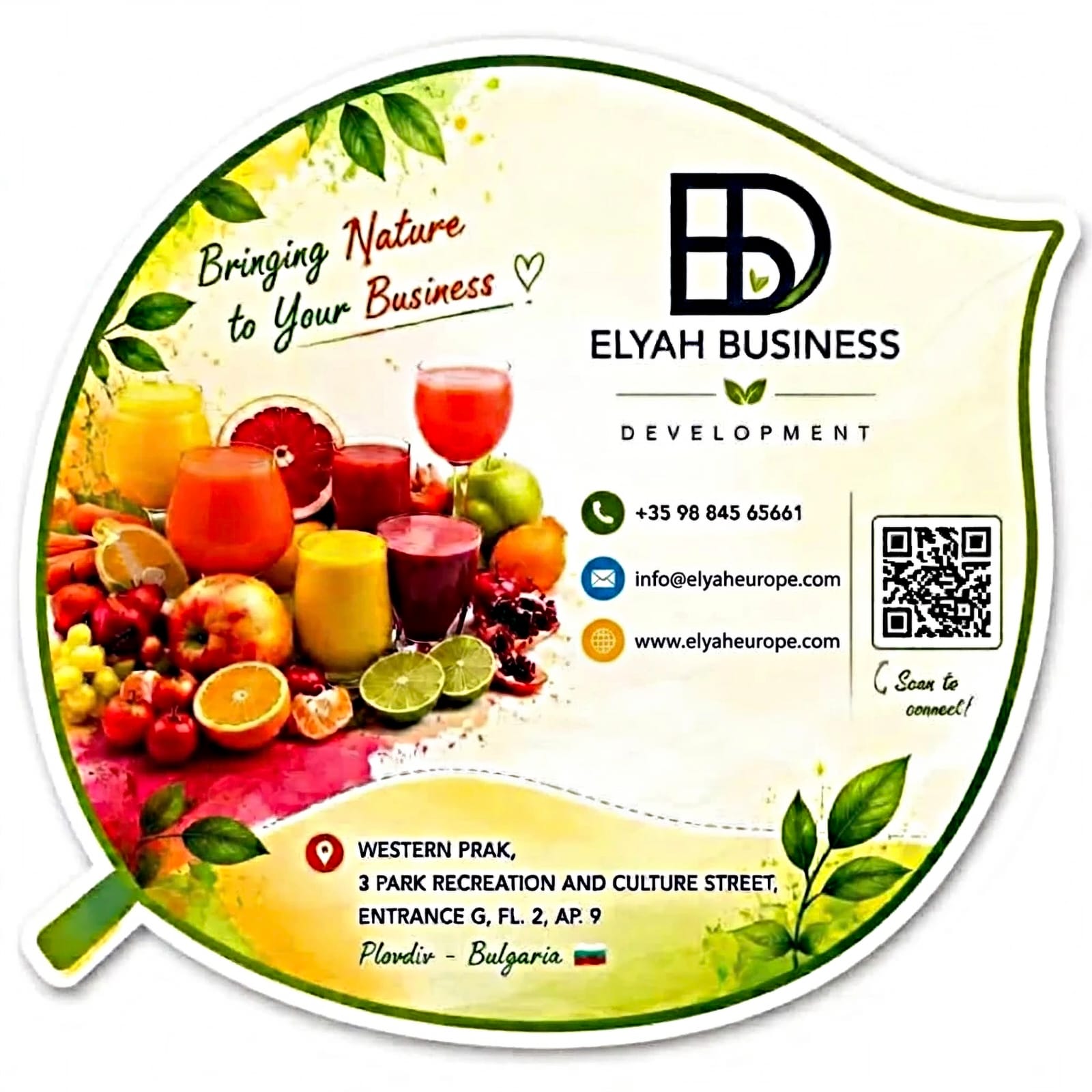 ELYAH BUSINESS DEVELOPMENT Food Products